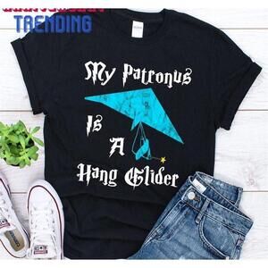 Hang Glider Shirt Gliding My Patronus Is A Gift Unisex